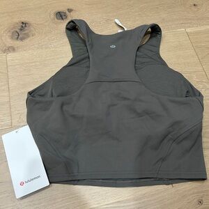 Lululemon Athletica Gray Racerback Sports Bra